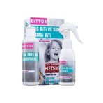 Bittox 100 ml Bit Spreyi + Çay Ağacı Yağı 150 ml Bit Şampuanı + Çelik Tarak