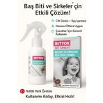 Bittox Saç Bit Spreyi Ilacı 100 ml Ve Baş Biti Tarağı Hediyeli. Ilk Kullanımda Etkili Çözüm Garantisi