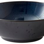 Bitz Fayans Salata Kase, Bulaşık makinesi Güvenli, Çap 30 cm, Siyah/Lacivert