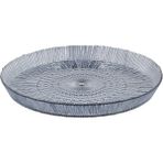 Bitz Kusintha Servis Tabağı Yuvarlak Mavi 3 cm - Çap:30 cm - Çok Renkli