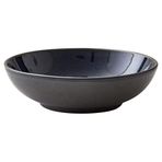 BITZ Makarna kasesi, makarna ve salata için kase, çap 20 cm, seramik, siyah/koyu mavi