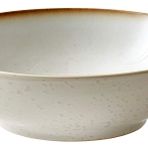 BITZ Salata kasesi, kase/kase seramik, bulaşık makinesinde yıkanabilir, çap 24 cm, yükseklik 6 cm, krem/krem