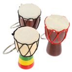 BIUDECO Araba Dekoru Araba Dekorasyonu 1 Takım Djembe Kolye Anahtar Kolye Araba Anahtarları Için lar Araba Anahtarlığı Davul lar Miniture Djembe Müzik Davul Kolye Asılı Araba Kolye