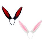 BIUDECO Zarif Tavşan Kulaklı Saç Bandı 2 Adet Kızlar İçin Saç Aksesuarları Bebek Saç Bandı Parti Aksesuarları Kızlar İçin