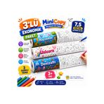 BiWini MiniCopy 3’lü Dev Boyama Kağıdı Seti – 7,5 Metre Eğlence – 3 Farklı Tema (Deniz-Orman-Unicorn) – Çocuk Aktivite Rulosu