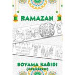 BiWini Ramazan Temalı Dev Boyama Kağıdı 2,5 Metre Rulo Boyama Kağıdı - Çocuk Eğitici Boyama