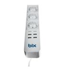 Bix BP01 4 USB 3 Fiş Çıkışlı Akım Korumalı Akıllı Priz