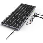 Bix BX-KEYHUB01 9 in1 Hub Özellikli Kablolu Klavye 3xUsb3.0 HDMI