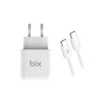 Bix BX-UC25tA Hızlı Şarj Adaptörü + 5A 25W Beyaz Type-C Kablo