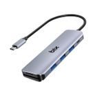 Bix BX08HB 6in1 USB C Hub 3 Adet USB 3.0, Type-C Şarj, Micro SD/TF Kart Girişi, Macbook PRO Uyumlu Çoklayıcı HUB Adaptör
