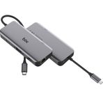 Bix BX11HB Type-C HDMI VGA Ethernet Kart Okuyucu USB Dönüştürücü