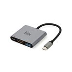 Bix BX13HB USB Type-C 4K HDMI 3 Port Multiport Adaptör