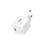 Bix BX1P30G GAN 30W TYPE-C Akım Korumalı Beyaz Hızlı Şarj Cihazı