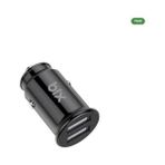 Bix BXAA12W 12W Çift USB Araç Şarj Cihazı Beyaz - Siyah