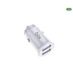Bix BXAA12W 12W Çift USB Araç Şarj Cihazı Beyaz