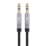 Bix BXAU103 3.5mm Erkek to Erkek Örgülü Stereo Aux Ses Kablosu 3 Metre