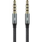 Bix BXAU3C Hi-Fi 3.5mm Erkek To Erkek Örgülü Aux Ses Kablosu - 1 m