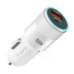 Bix BXCCP38WT 38W Beyaz Araç İçi Şarj Cihazı