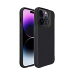 Bix BXMCFF16P-BK İphone 16 Pro Siyah Carbon Fiber Force Magfase Kılıf