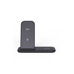 Bix BXMW1 iPhone Apple Watch Uyumlu 15W Qi Kablosuz Standlı Şarj Cihazı