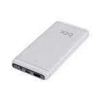 Bix Bxpb11 20w Pd Type-c Ve Usb-a Scp 22.5w Qc 3.0 18w Çift Çıkışlı Led Ekranlı 10.000 mAh Beyaz Powerbank