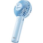 Bix BXPF01 Şarj Edilebilir 3 Kademeli Taşınabilir Portatif Aromaterapi Özellikli Mini Fan El Tipi Vantilatör - Mavi