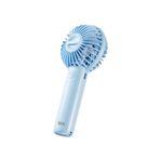 Bix BXPF01 Şarj Edilebilir 3 Kademeli Taşınabilir Portatif Aromaterapi Özellikli Mini Fan El Tipi Vantilatör Yüksek Hızlı, Maksimum 5200 RMP, 1200 mAh, Seyahat, Ofis, Kamp için Küçük Cep Fanı (Mavi)