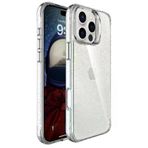 Bix BXTPGMC16P-SLV İphone 16 Pure Glitter Magsafe Shock Pocket Şeffaf Kılıf