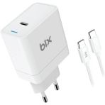 Bix Bxuc65fta 65W Pd Typ-C Girişli Pro/Air Şarj Cihazı, Macbook Air/Pro 13/14/15/16 İnç Led Göstergeli Tüm Type-C Cihazlarıyla Uyumlu 2 Metre Type-C’den Type-C’ye Kablo