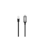 Bix C6C01 USB-C & RJ45 1000Mbps Gigabit Ethernet Dönüştürücü CAT6 Kablo 1 Metre Thunderbolt 3/4/5 Uyumlu