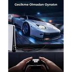 Bix Cat 6A Ethernet Kablosu 10Gbps Veri Aktarımı 500Mhz Bant Genişliği Stp Kablo Pvc Kaplama Ps5 One Switch Modem Yönlendirici Vb. İle Uyumlu 3 Metre