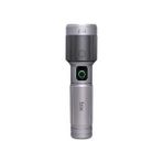Bix Flashlight BX5141FL 30W Led, Max. 1450 Lümen Parlaklık ve 690 Metreye Ka Menzilli 2200MAH Şarj Edilebilir LED Bildirimli Kompakt El Feneri