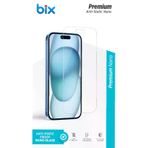 Bix İphone 15 Flexible Şeffaf Nano Ekran Koruyucu Cam