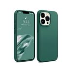Bix iPhone 15 Pro Max Silikon Kılıf MagSafe Uyumlu Güçlü Koruma Darbe Emici Biber Yeşili