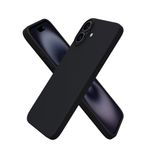 Bix iPhone 16 Plus Silikon Kılıf MagSafe Uyumlu Güçlü Koruma Darbe Emici Siyah