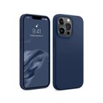 Bix iPhone 16 Pro Max Silikon Kılıf MagSafe Uyumlu Güçlü Koruma Darbe Emici Kömür Grisi