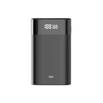Bix PB65W 20000MAH USB ve 2*type-C Pd 65W Üç Çıkışlı Dijital Ekranlı Powerbank Siyah iPhone Huawei Uyumlu