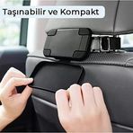 Bix Saiji T55 Araç İçi Tablet Telefon Tutucu 360° Döner Koltuk Arkası Uyumlu Sağlam Model