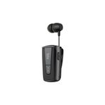 Bix Soundcraft Titreşimli ve Geri Çekilebilir Makaralı Bluetooth 5.3 Yaka Klipsli Kulaklık