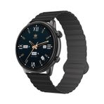 Bix SW02AI 1.43” AMOLED Ekran, Bluetooth 5.2 Telefon Görüşme ve ChatGPT Destekli IP68 Suya Dayanıklı Sağlık Takibi Tansiyon Nabız Ölçer Özellikli iOS & Android Uyumlu Akıllı Saat (Siyah)