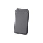 Bix TMW2 iPhone Gri Magsafe Manyetik Deri Kartlık Katlanabilir Standlı Cüzdan