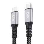 Bix USB4 Thunderbolt 3/4 USB-C 240W 40 Gbps 8K 60 Hz UHD 1 mt Hızlı Şarj Data ve Görüntü Aktarım Kablosu