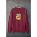 Biy Store Diego Maradona Sırt 10 Numara Milli Takım Forma Baskılı Unisex Bisiklet Spor Sweatshirt - XL - Kırmızı