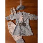 Biyan Collection Erkek Bebek Mevlüt Takımı Şehzade lacivert-gumus