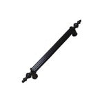 BiYapı Klipso Mat Siyah 96mm Metal Lüks Çekmece Dolap Mobilya Kulpları