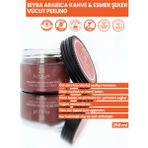 Biyba Natura Arabıca Kahve ve Esmer Sekerli Vücut Peelıngi (Scrub) 250 ml