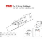 Biye Çift Kıvırma Klorat(etek) Apara 45x13mm / Apr 13-r