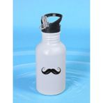Bıyıklı Matara Suluk 600 ml - Çocuk Suluk Matara, Çocuk Su Matarası