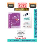 Biyoanaliz 2025 AYT Biyoloji 30x13 Denemeleri+Limit Ayt Biyoloji 25x13 Branş Deneme Seti+Kronometre