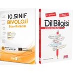 Biyotik Yayınları 10. Sınıf Biyoloji ve Ankara Kitap Merkezi Yayınları Dil Bilgisi Soru Bankası Seti 2 Kitap